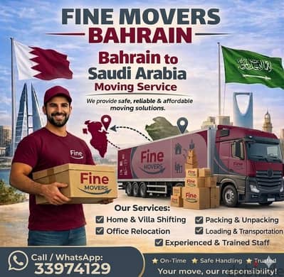 Moving Packing Shifting Service Available 24 hours in bahrain