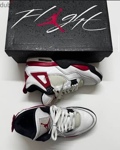 Jordan 4 red cement