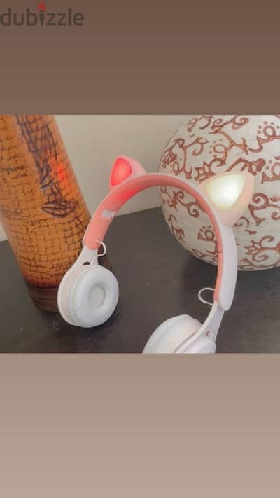 Cute LED Cat Ear Wireless Bluetooth Headphones (Brand New!!!)