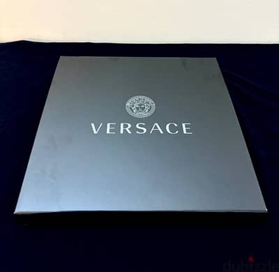 Versace Scarf (Gold & Black) Original 100-د. ب