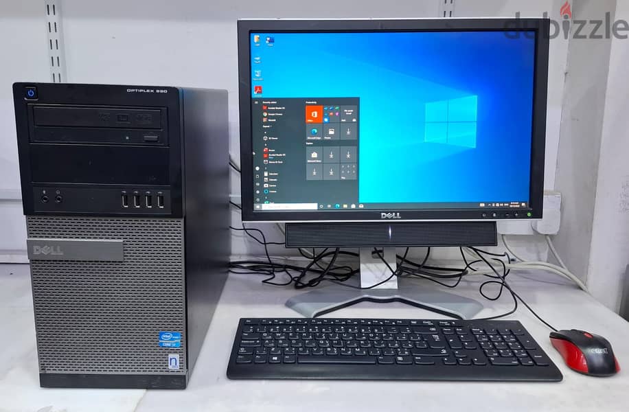 DELL Core i7 WiFi Computer Set DELL Wide LCD 16GB RAM AMD Graphic Card 1