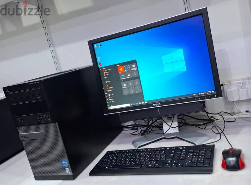 DELL Core i7 WiFi Computer Set DELL Wide LCD 16GB RAM AMD Graphic Card 2