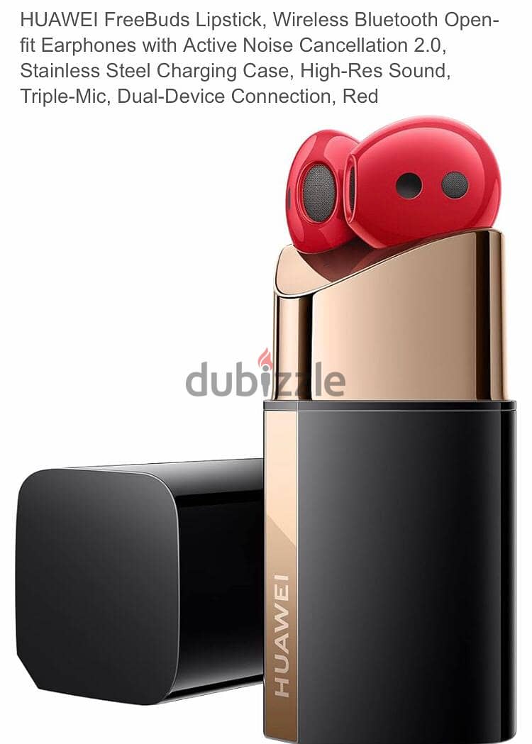 Huawei Brand New FreeBuds Lipstick Red Color 2