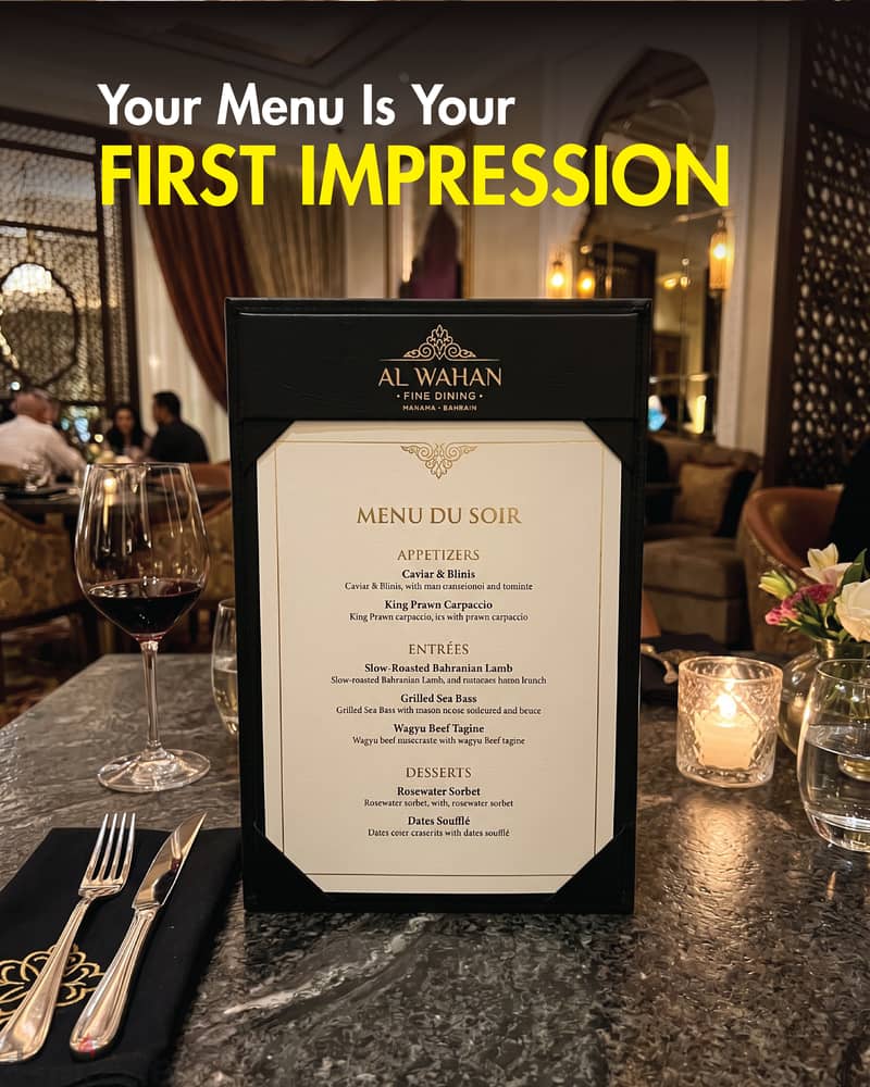 Professional Restaurant Menu Design Services in Bahrain 3