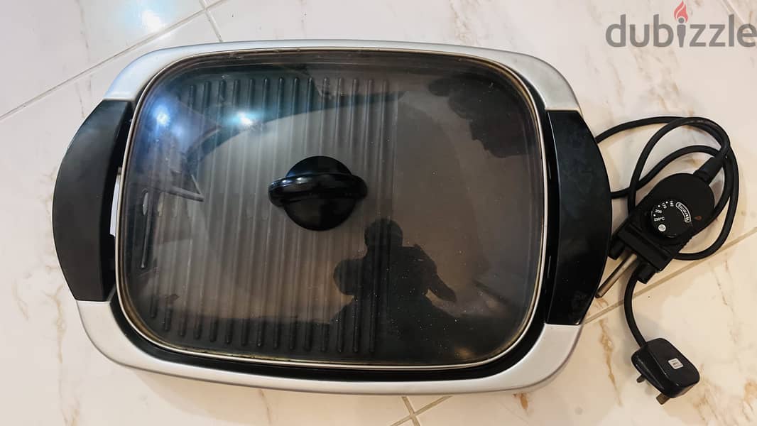 USED-KENWOOD-ELECTRIC HEALTH GRILL MAKER (Good Condition)-BD. 12/- 2