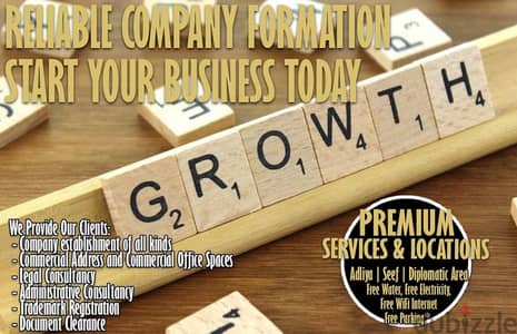 Company formation start (↓11↓) at very good price BD49