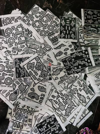 Stencils for hand ( not henna only stencils)