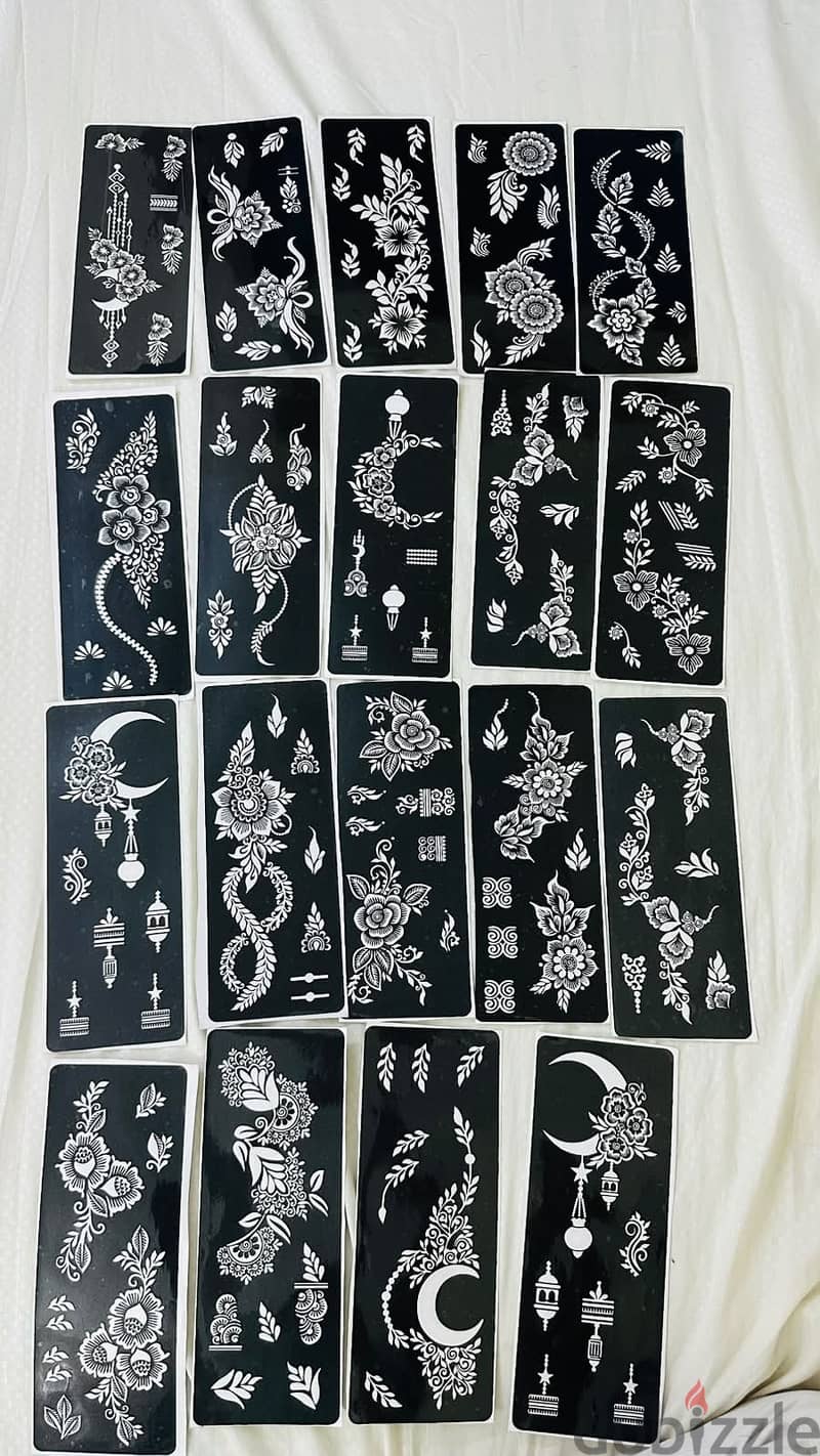 Stencils for hand ( not henna only stencils) 1