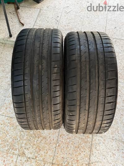 Michelin pilot sport 4s 255/20/30 tires