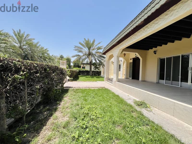 3BR Villa | Saar | Semi-Furnished | Private Garden | Compound 1