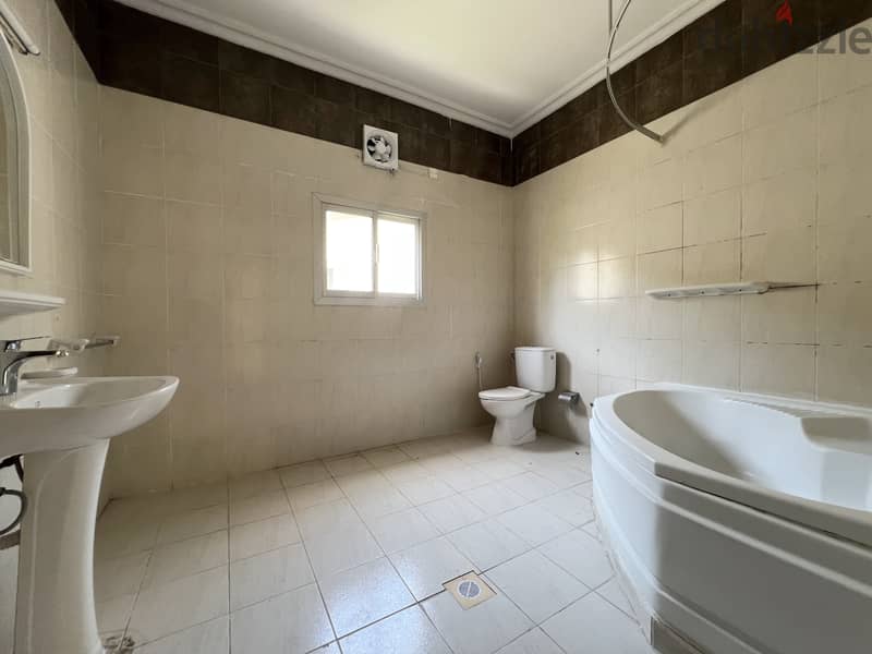 3BR Villa | Saar | Semi-Furnished | Private Garden | Compound 11