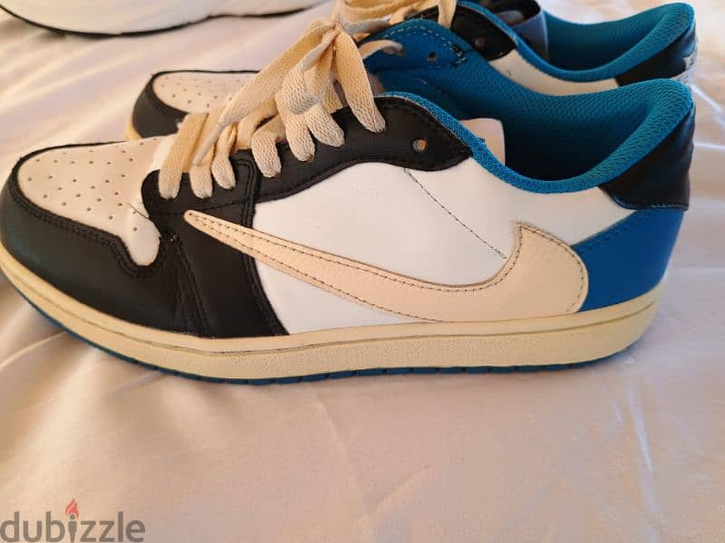 Jordan 1 Retro Low OG SP Fragment x Travis Code: DM7866-140 like new 15