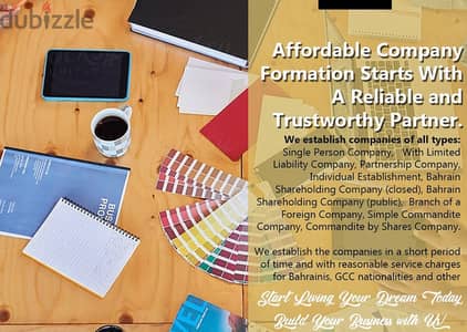 Big offer for Company Formation Services And Cr Amendments.