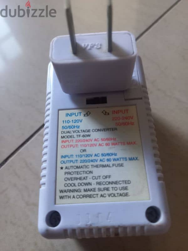 transformer 220 to 110watt 3