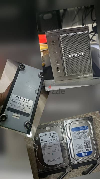 Netgear ReadyNAS Duo v2 (RND2000 v2) – 2-Bay NAS with Hard Drives