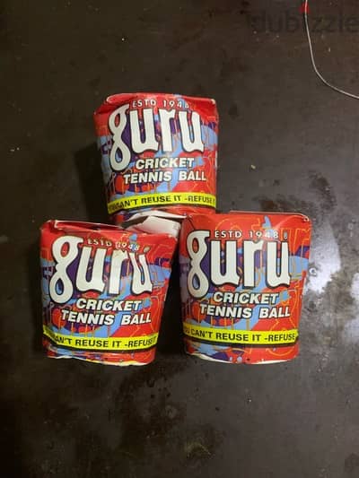 Brand new Cricket ball (Hard tennis ball) [India]