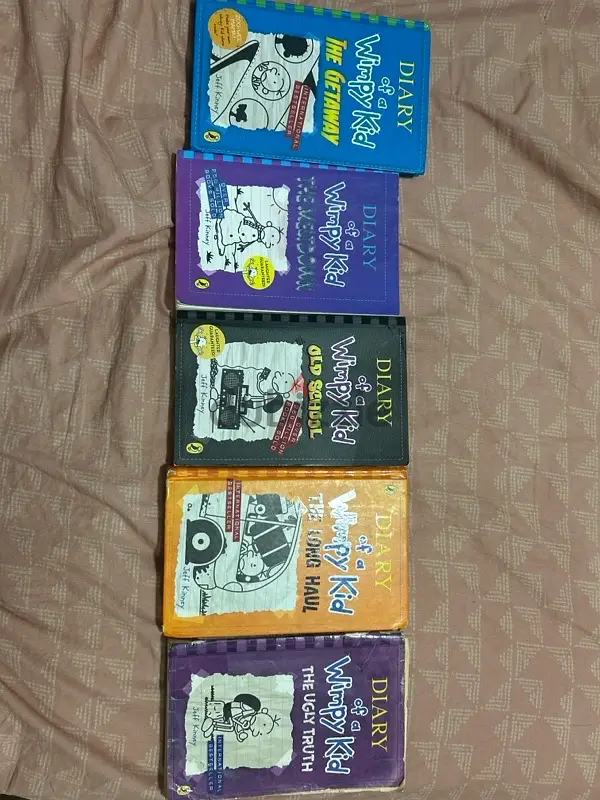 5 WimpyKid Books