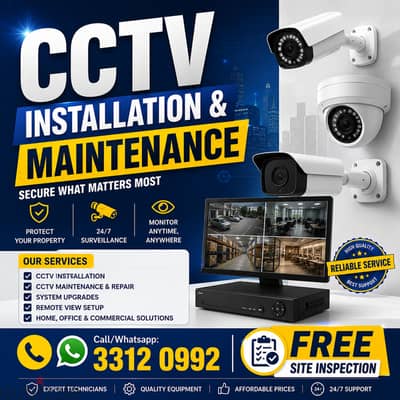 CCTV INSTALLATION & MAINTENANCE in Bahrain