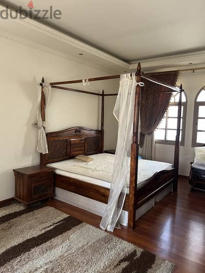 أثاث غرفة نوم كلاسيكي Classic King Bed Furniture