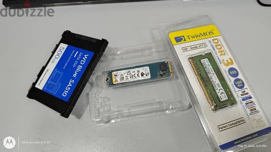 SSD and RAM Used and Pullout