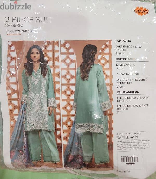Branded pakistani 3 pc suits from J. , Khaadi, zellbury, ittehad. 6