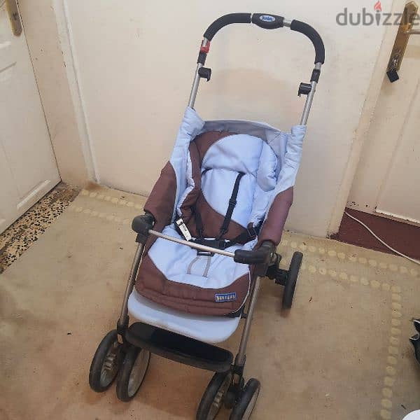 Call (36216143) Junior's Baby Stroller In Perfect New Condition 6BD On 1