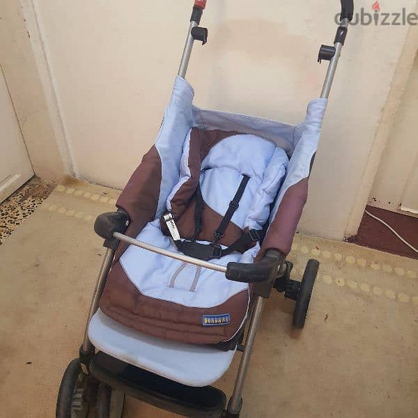 Call (36216143) Junior's Baby Stroller In Perfect New Condition 6BD On 2