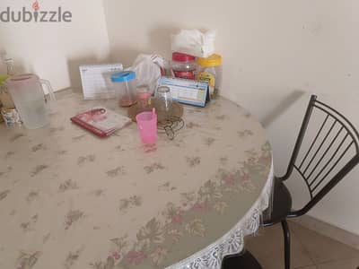 Dining table with 4 chairs
