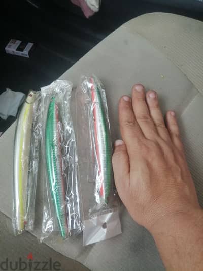 3 fishing lures Minnow