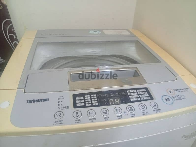 LG 7kg top load washing machine very excellent condition 2