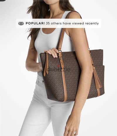 Sullivan Large Logo Top-Zip Tote Bag