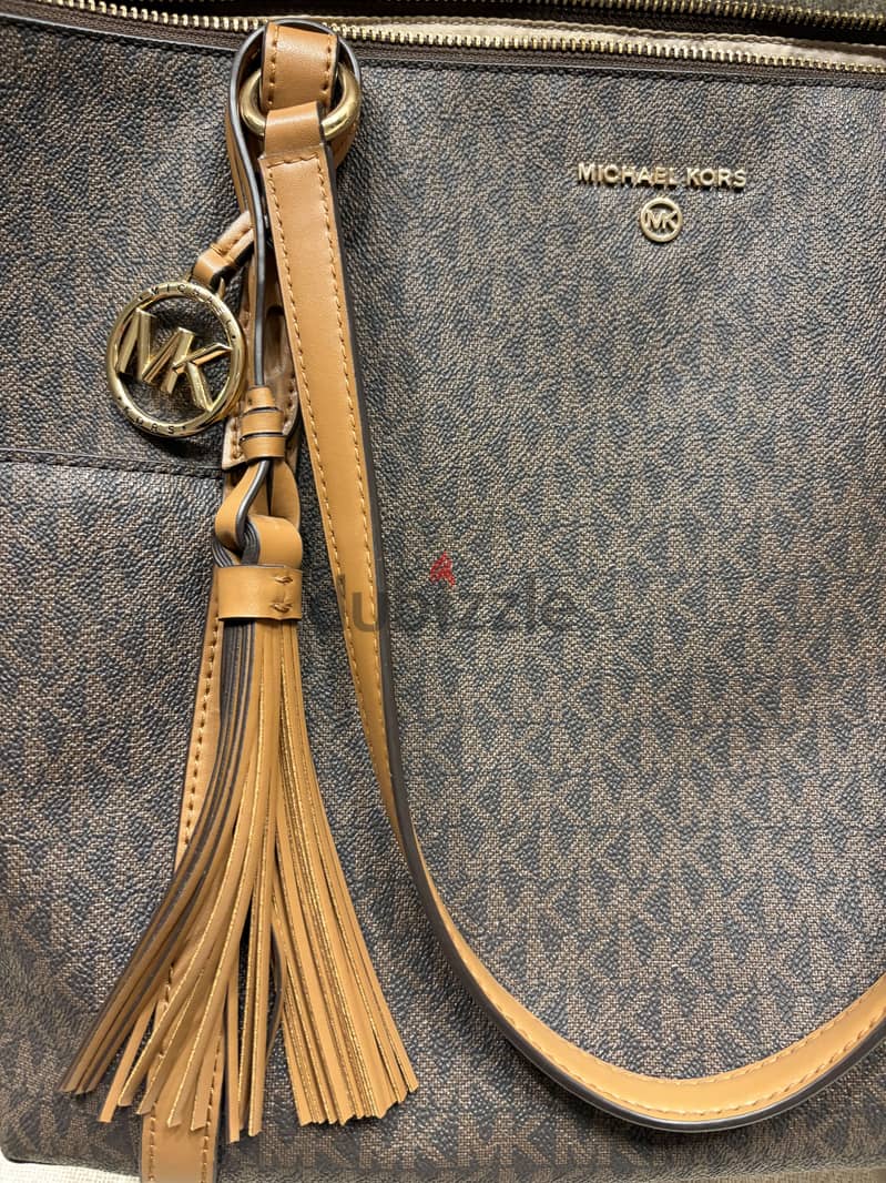 Sullivan Large Logo Top-Zip Tote Bag 13