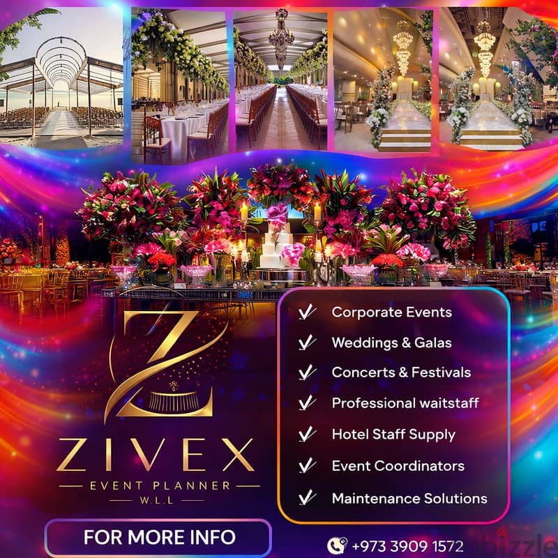 Zivex Event Planner. Create Unforgettable Events 1