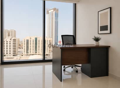 2 Commercial Offices addresses (adliya). Fully furnished, Call  now