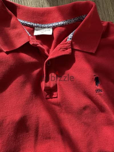 U. S. POLO ASSN. RED T-SHIRT