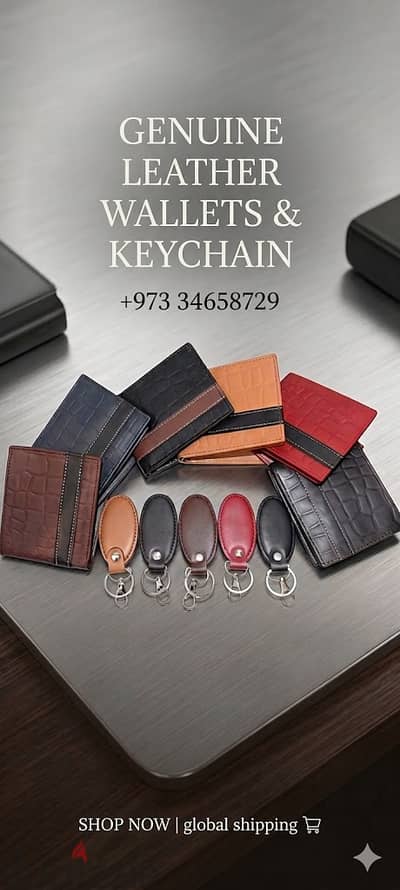 Genuine leather wallets