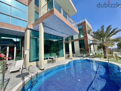 3BR Villa | Janabiya | Fully Furnished | Private Pool & Elevator