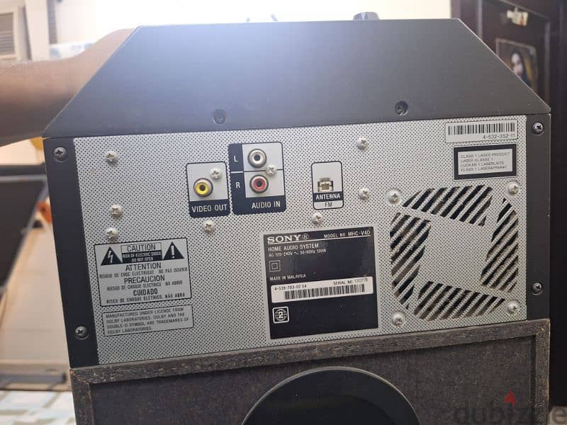 Sony Speaker MHC V4D 2