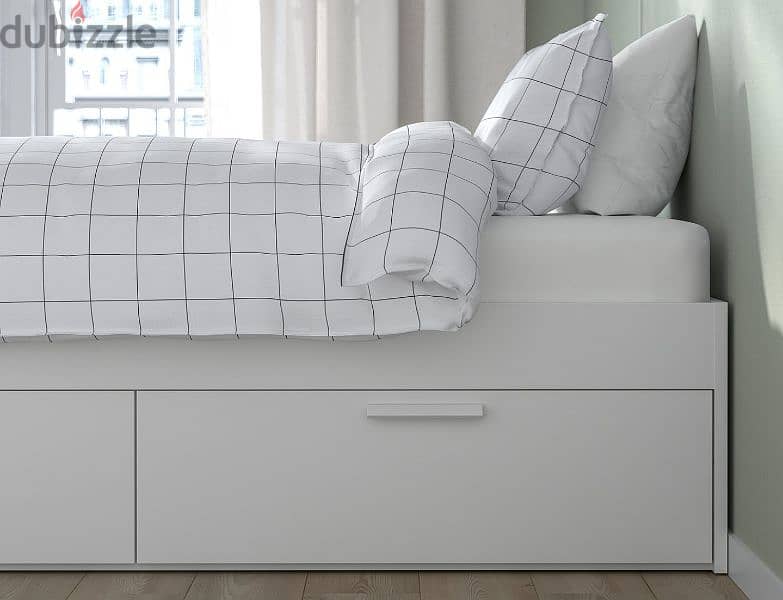 IKEA BRIMNES 2 single beds 1