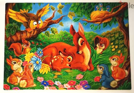 3 jigsaw puzzles (Bambi, Bahrain, Sea)