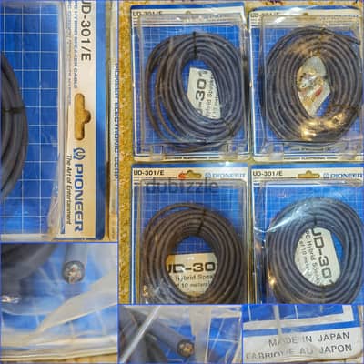 cable speaker pioneer old vintage new made in japan للبيع