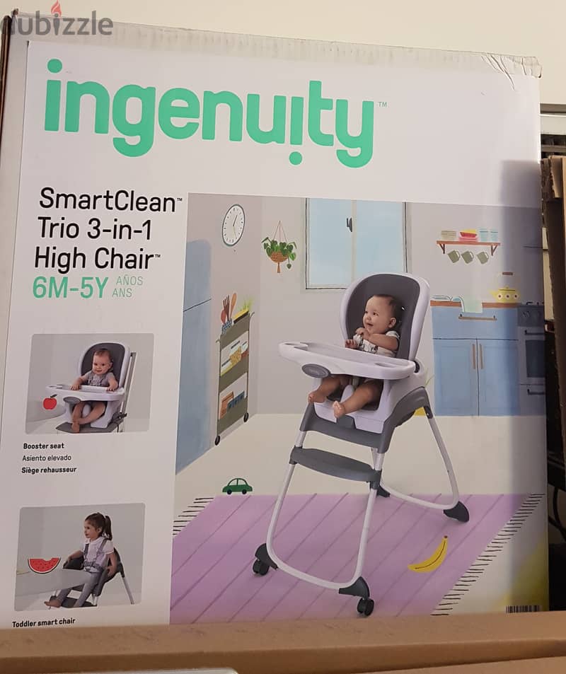 Ingenuity Trio 3-in-1 High Chair 1