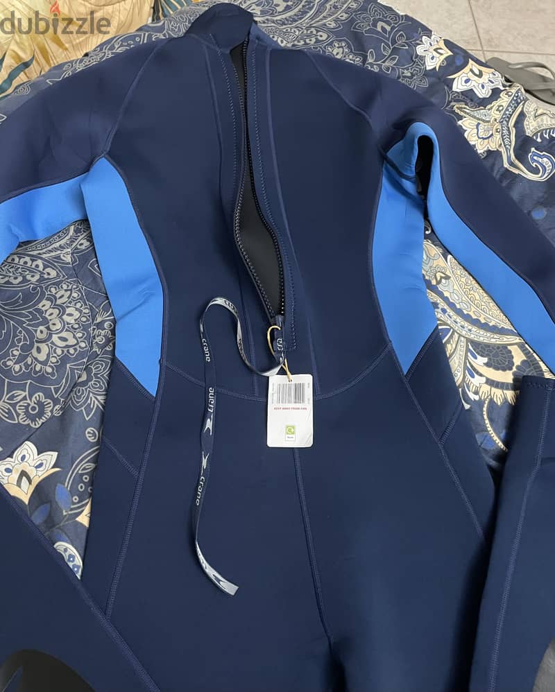 Crane original Men’s Long Wetsuit New Medium 2