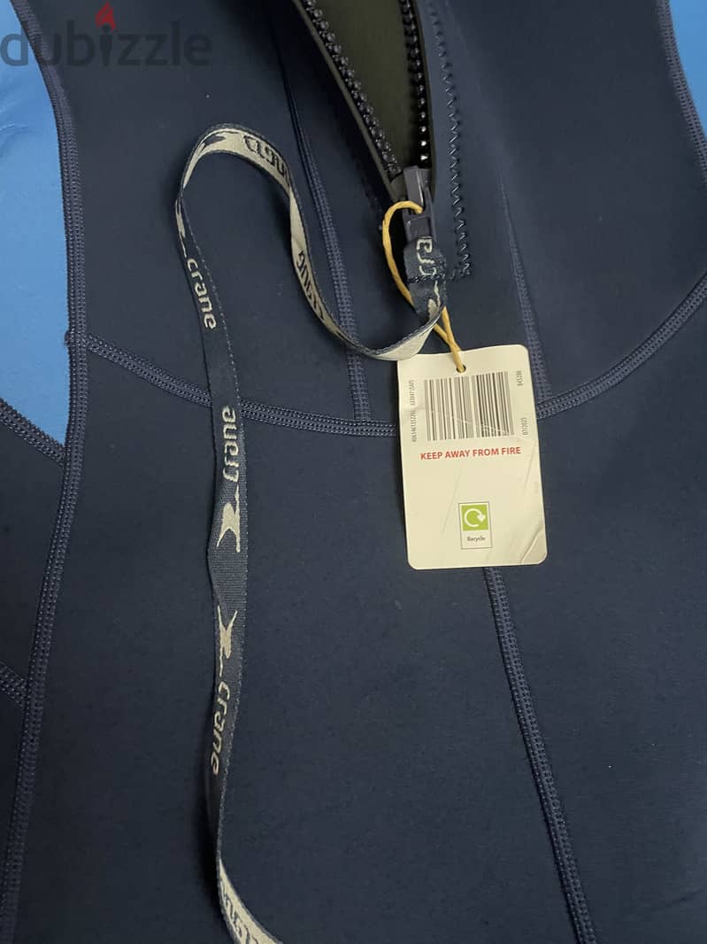 Crane original Men’s Long Wetsuit New Medium 3