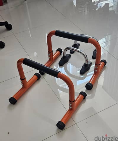 Heavy-Duty Iron Push-Up Bars