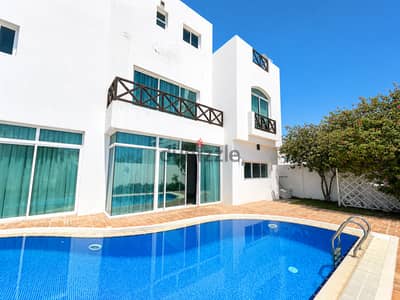 4BR Villa | Saar | Private Pool & Garden | Maid Room