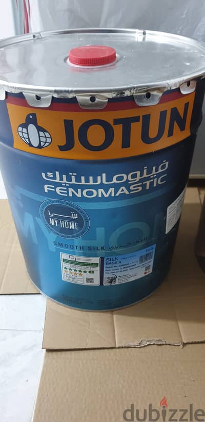 Jotun paint silk for less price صبغ جوتن سيلك 18 ltr بسعر مناسب