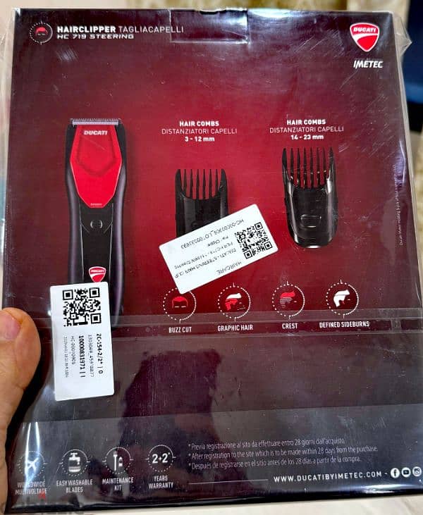 Ducati Steering Hair Clipper 3