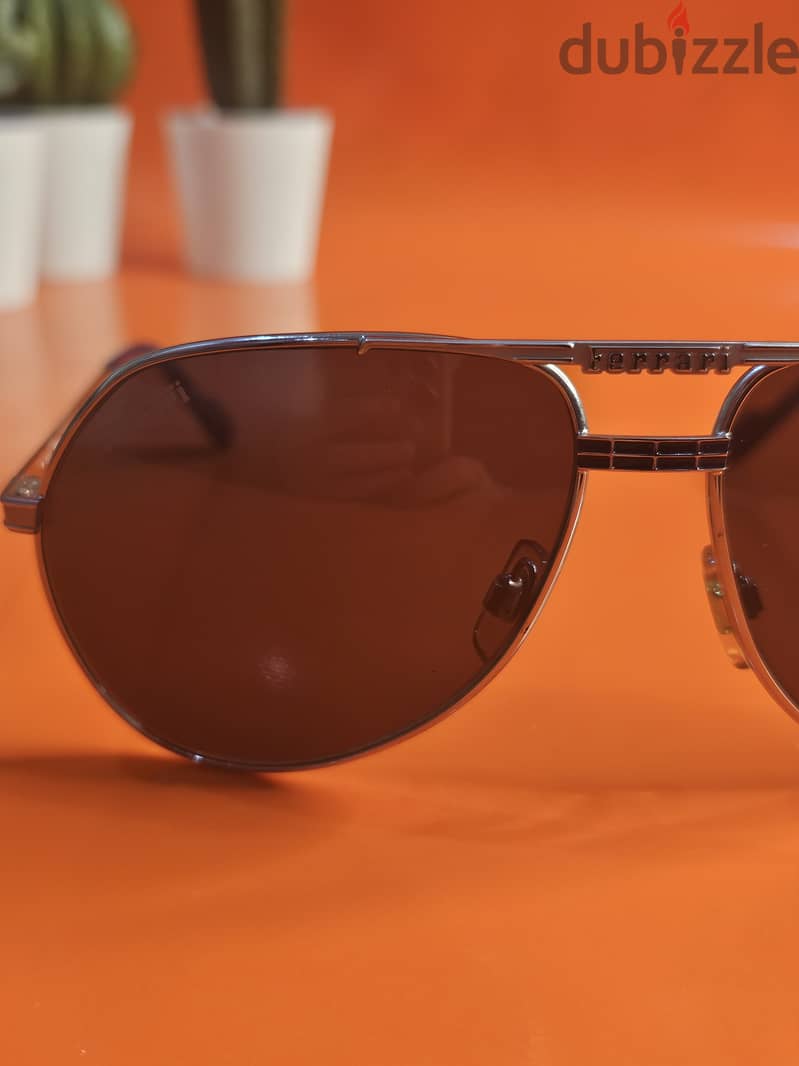 Ferrari sunglass clean used 39591018 3