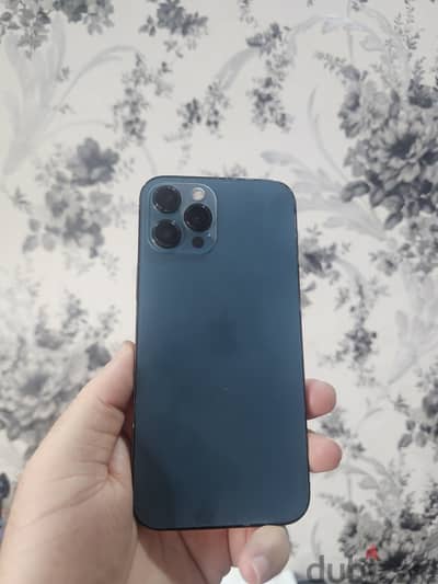 iPhone 12 Pro MAX blue ازرق  128 GB  100% changed ORG  condit